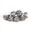 Hot Selling Fimo/Soft Clay Polymer 10 pcs Black Stripe Color Glass Beads Loose Beads