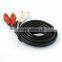 Manufacture price gold plated RCA cable with audio data transmission