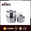 NOBO steel lid large Stainless Steel stock pot set for cooking