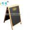 Pin Wood Frame Chalkboard with Stand