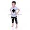 2016 summer wholesale fashion baby clothes boys cotton clothing set