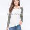 Amazing 2015 summer top fashion ladies t shirt wholesale