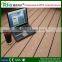 Wood grain wpc deck flooring for extruded plastic composite decking