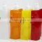 2016 Hot Sale Custom Plastic Flodable Drinking Water Bag
