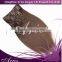 Wholesale 20inch 50cm Clip in Hair Extensions 100% human hair Extension 70gram OEM