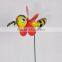 4 Inch Ant Pinwheel Plastic Decorative Insect Garden Sticks