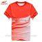 Wholesale quick dry fabric custom design 100% polyester running t shirt