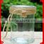 Glass Jar with Rope Handle