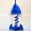 300 ml Cute Plastic Rocket Shape Bottle