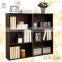 latest modern design wooden open book rack display , bookcase for home, office , school use