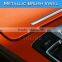 CARLIKE Orange Chrome Metallic Brushed Wrap Adhesive Vinyl Stickers
