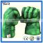 Marvel spider-man soft plush hulk Anime gloves, green giant smash hands hulk gloves cosplay gloves