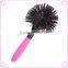 Round detangling hair brush/magic detangling comb