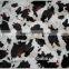 Cow Print Velour Fabric