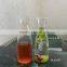 Mouthblown heat resistant Pyrex glass water decanter