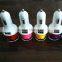 Universal Adapter 2 Double Dual USB Car Charger For IPhone 5 5C 5S For IPad 2 3 4 Samsung Galaxy S4 S5 HTC
