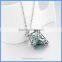 Religion Cross Metal Hollow Cage Chime Box Musical Sound Bell Pendant Harmony Pregnancy Maternity Necklaces BAC-M059