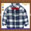 new coming flannel wholesale winter good quality boys shirt