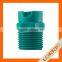 For cleaning purging and cooling - plastic full cone water spray nozzle