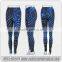 wholesale custom printed leggings, 100%polyester seamless leggings