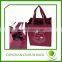 Wholesale reusable custom 6 bottle pp non woven wine bag