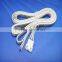 LED Strip 2 Pin Male to Female Waterproof White Connector Cable with 6 way jiunctio box for holiday lighting