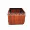 Camphor solid wood planter box wooden outdoor planter