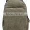 China canvas travel hiking backpack