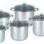 10PCS STAINLESS STEEL Cooking Pot / DINNER SETS