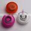 Promotional Yoyo Shaped Round Plastic Clip Holder, Promotional Clip Dispenser