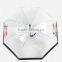 Transparent Love Auto Open And Close Straight Umbrella