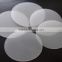 Prismatic PS diffuser sheet for round fluorescent light fixture cover