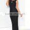 2015 Latest dress designs long backless dress ,evening dress for western ladies