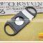 Large aperture semi-circular handle half back ABS plastic Color wood double cigar cutter, double shear cigar cutter,cigar scisso