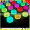 LED under table light base/RGB glowing light controller in li battery operated