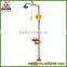 factory price emergency safety shower&eye wash with foot pedal and ISO9000