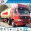 China bulk cement powder transport truck 12 Wheels Cement bulk tanker 35CBM Cement bulker for sale