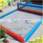 Inflatable beach volleyball court, water volleyball court, inflatable water volleyball court for kids and adults