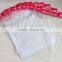 custom printed cellophane bag with logo poly bag with header