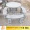 Factory customized granite stone bench for garden