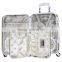 ABS plastic materials luggage bags sets with cosmetic case