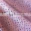 High quality punching suede fabric for garment or hometextile