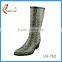 Pointe toe lady wellington boot rubber rain boot gumboot