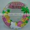 Summer Nontoxic pvc inflatable childrens beach swimming rings/baby inflatabe water rings