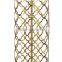 CUL UL America style Stardust Single-light Gold Leaf Table Lamp with cylinder shade for resort