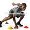 Colorful fitness set plastic agility speed cones for soccer