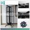black powder coat wire mesh hanging products rotating display stand HSX-S0047