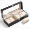 6 Slots Luxury Leather Watch Box