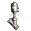 2 Way Full Stainless Steel Angle Seat Valve with Pneumatic Actuator