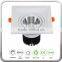 Gimbal square downlight 20W with 155mm cutout rectangular downlight